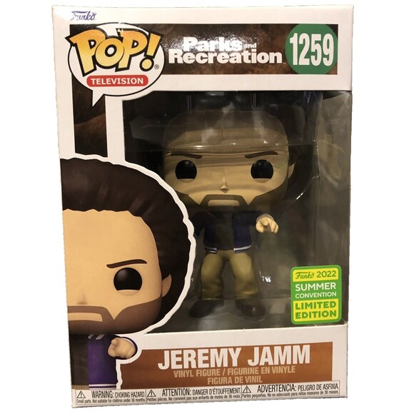 POP Television #1259 Parks & Recreation Jeremy Jamm SDCC 2022 Summer Exclusive) - Picture 1 of 11